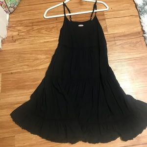 Black flowy sun dress